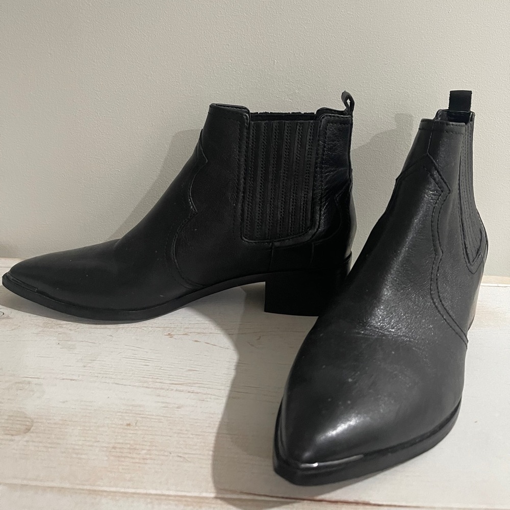 Marc Fisher Black Booties